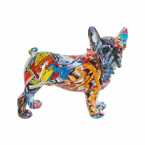 Deko-Figur DKD Home Decor 24 x 11 x 20 cm Bunt Hund